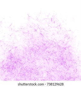 hot pink watercolor stroke pattern with little dark strokes, white background, vector illustration