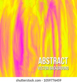 Hot pink and yellow  marble texture glitch vector background. Smooth silky effect. Data distortion, digital decay.  Easy to edit design template for your artworks.
