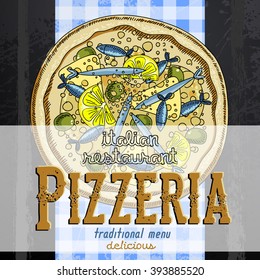 hot pizza advertisement