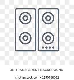 hot plate icon. hot plate design concept from Electronic devices collection. Simple element vector illustration on transparent background.