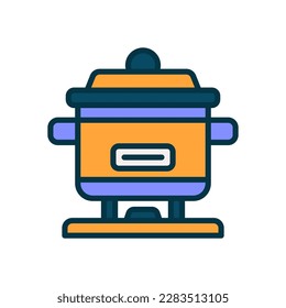 hot pot icon for your website, mobile, presentation, and logo design.