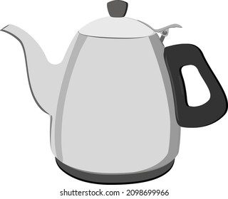 Zona caliente, ilustración, vector sobre fondo blanco.