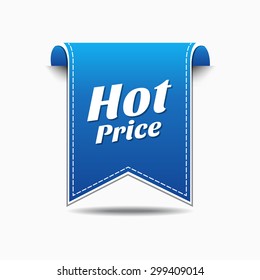 Hot Price Blue Vector Icon Design