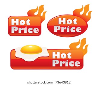 hot price buttons