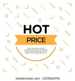 HOT PRICE CONCEPT
