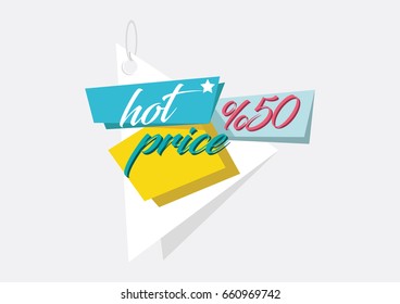 Hot Price Concept