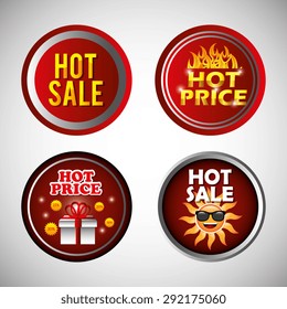 Hot price digital design, vector illustration eps 10.
