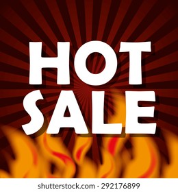 Hot price digital design, vector illustration eps 10.