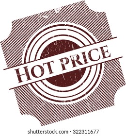Hot Price grunge seal