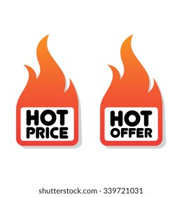 Hot Price and Hot Offer Labels