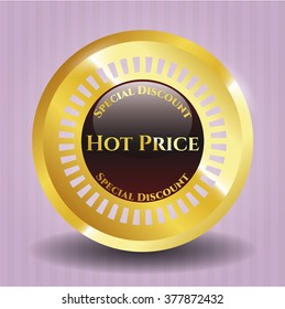 Hot Price shiny badge 