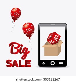 Hot price shopping design, vector illustration eps 10.