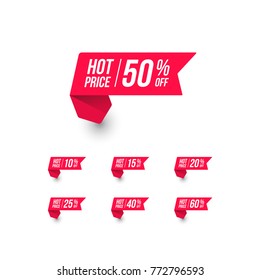 Hot Price Shopping Price Tag