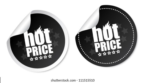 Hot price stickers