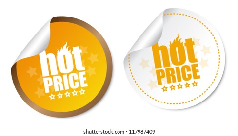 Hot price stickers