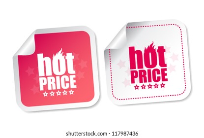 Hot price stickers