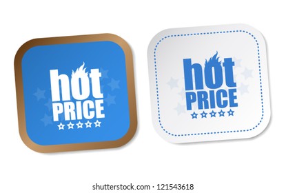 Hot price stickers