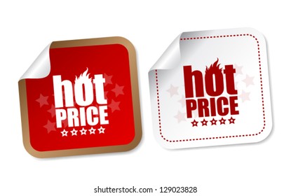 Hot price stickers
