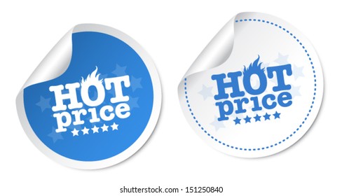 Hot price stickers