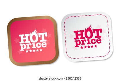 Hot price stickers