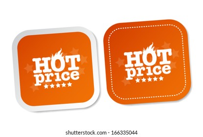 Hot price stickers