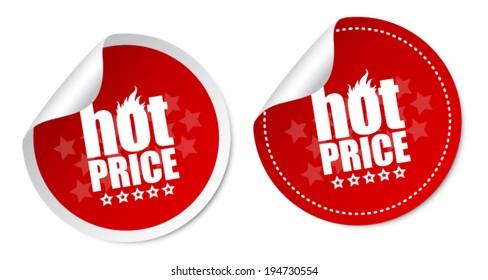 Hot price stickers