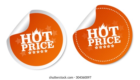 Hot price stickers