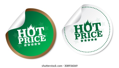 Hot price stickers