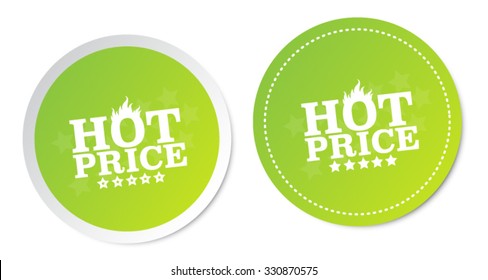 Hot price stickers