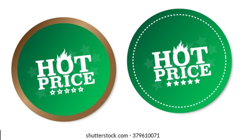 Hot price stickers