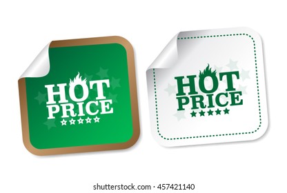 Hot price stickers