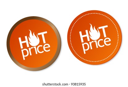 Hot price stickers