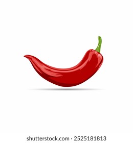 hot red chili vector | vector