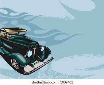 Serie de fondo de Hot Rod.