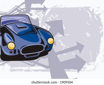 Serie de fondo de Hot Rod.