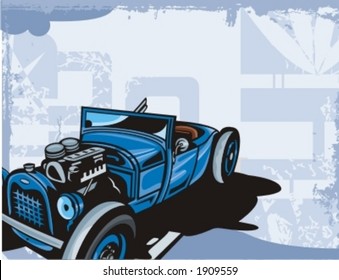 Hot Rod Background Series.