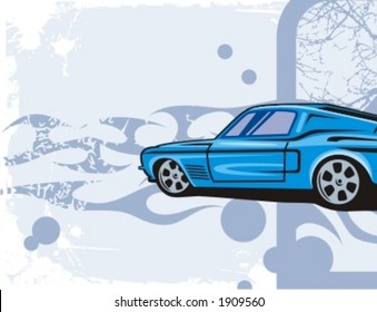 Hot Rod Background Series.