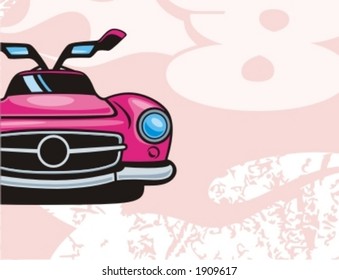 Hot-Rod-Hintergrundserie.