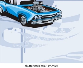 Hot Rod Background Series.