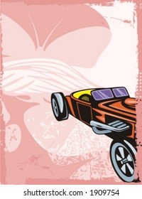 Serie de fondo de Hot Rod.
