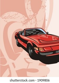 Hot Rod Background Series.