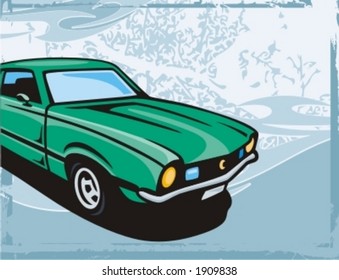 Serie de fondo de Hot Rod.