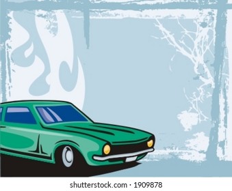 Hot Rod Background Series.