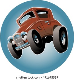 Hot Rod Cartoon