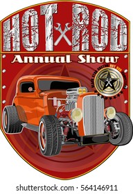 hot rod emblem