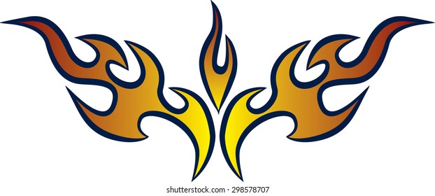 Hot Rod Racing Flames