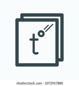 Hot rolled metal sheet vector icon