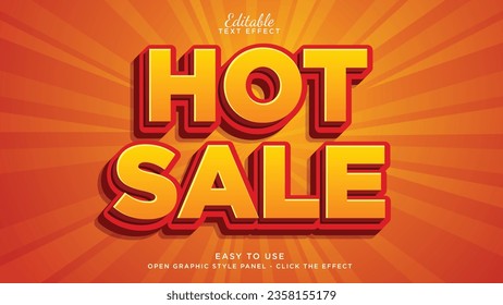 Hot sale 3d editable text effect