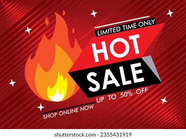 HOT SALE BANNER FOR SALES OFFER