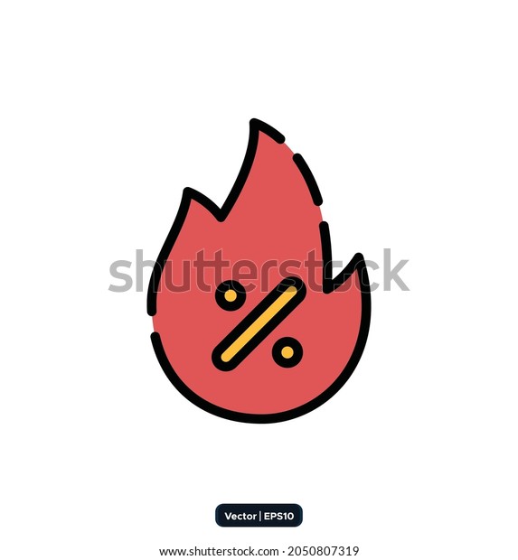 HOT SALE Black\
Friday icon. Black Friday design, sale, discount, advertising,\
marketing price tag, Clothes, furnishings, cars, food sale icons.\
Black Friday icons vector.\
